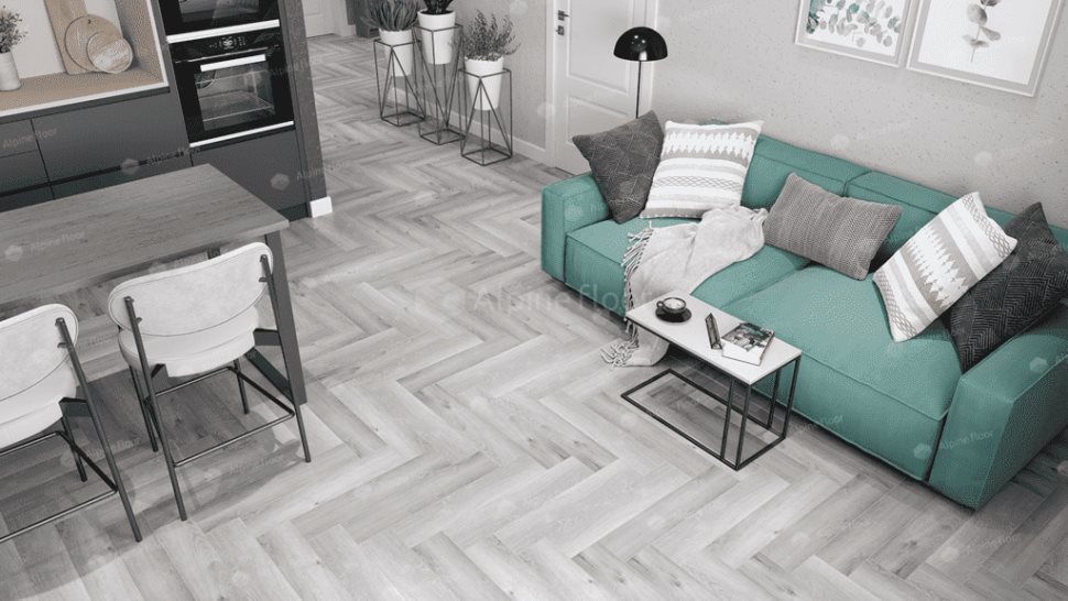 Виниловый ламинат "Alpine Floor" Parquet Light Дуб Лейтена (600*125*4 мм) — купить в Ногинске