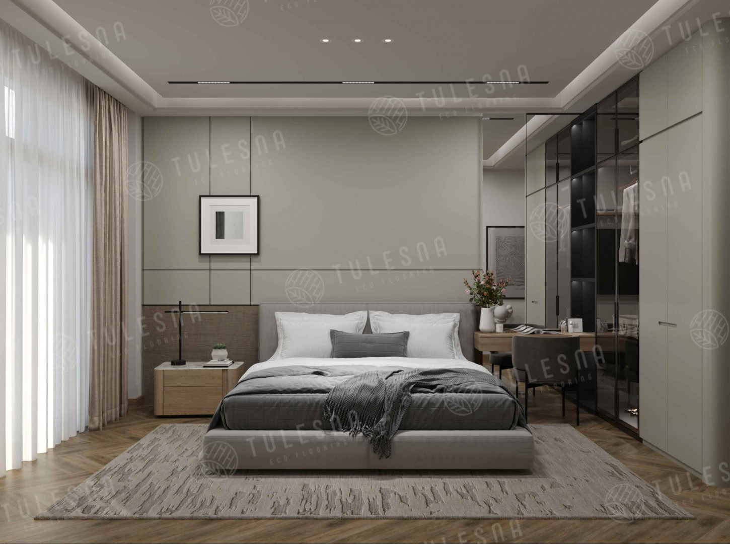 Кварцвиниловая плитка LVT "Tulesna"  Divino (590*118*2,5 мм) — купить в Ногинске