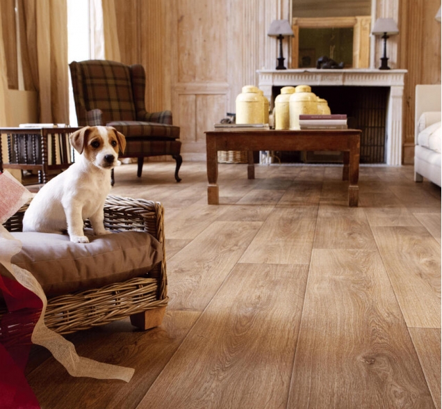 SPC ламинат "CronaFloor" Wood 4V Дуб Монтара (1200*180*4 мм) — купить в Ногинске