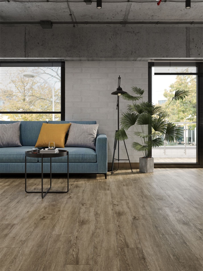 SPC ламинат "Alpine Floor" Гранд Секвойя Венге Грей (1220*183*5 мм) — купить в Ногинске