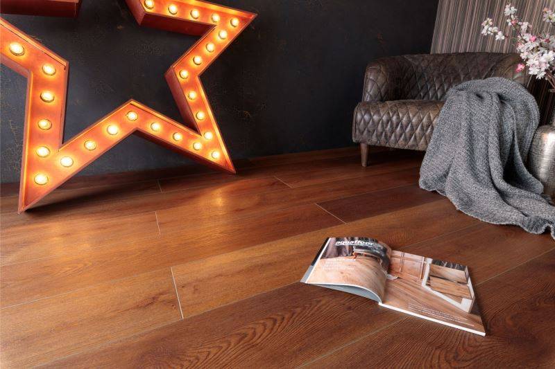 Замковая ПВХ плитка "Aquafloor" AF8026XXL (1800*228*8 мм) — купить в Ногинске