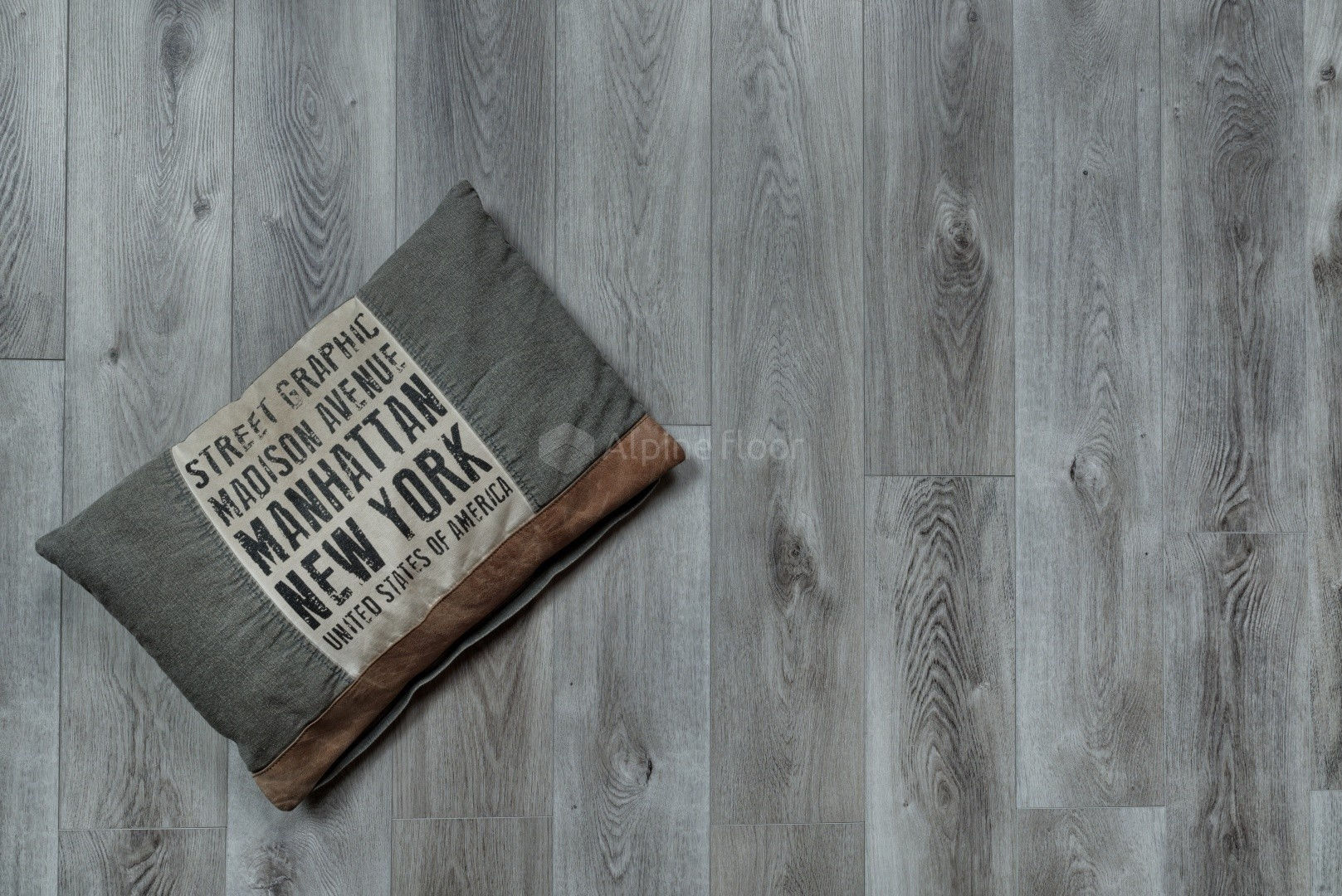 Замковая ПВХ плитка "Alpine Floor" Дуб гранит  (1524*180*8мм) — купить в Ногинске