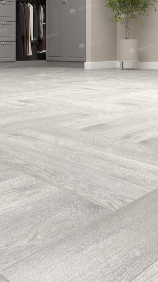 Виниловая плитка "Alpine Floor" Parquet LVT Дуб Полис (590*118*2,5 мм) — купить в Ногинске