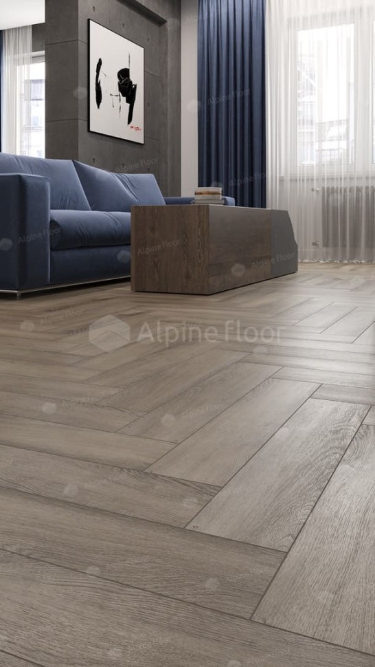 Виниловая плитка "Alpine Floor" Parquet LVT Дуб Исида (590*118*2,5 мм) — купить в Ногинске