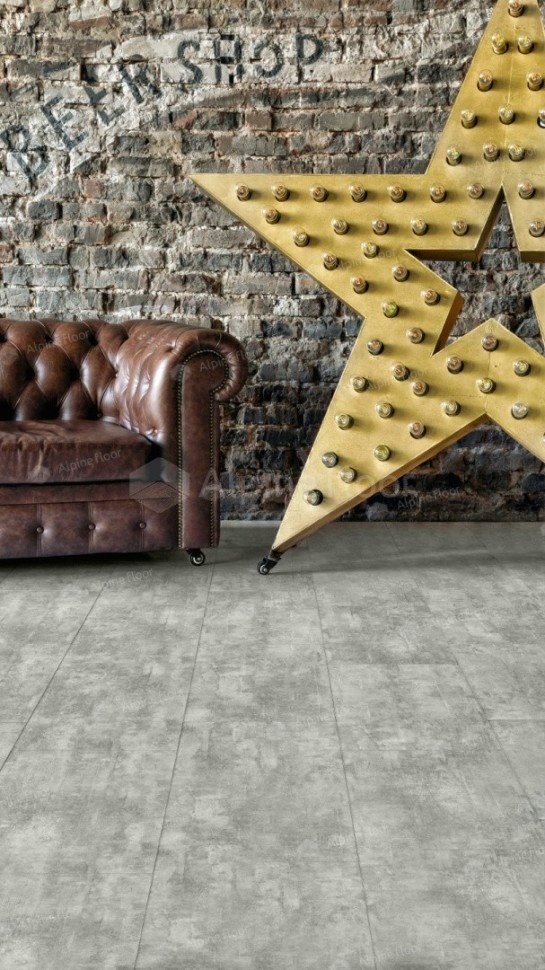 Виниловая плитка "Alpine Floor" Light Stone Ратленд (608*303*2,5 мм) — купить в Ногинске