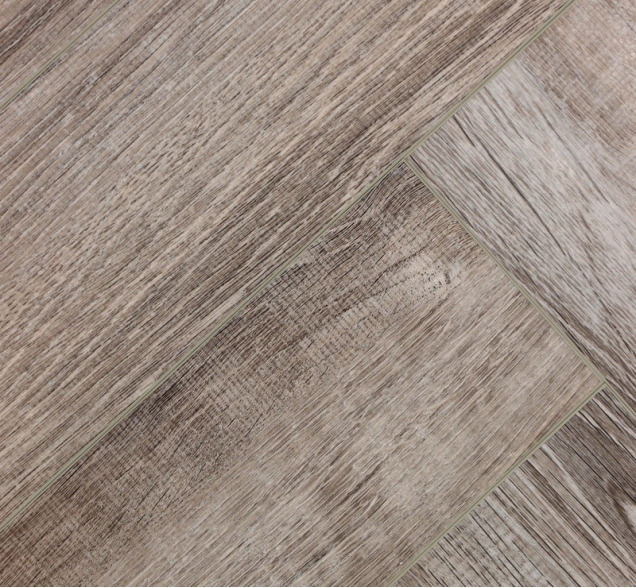 Виниловый ламинат SPC "Cronafloor" Herringbone Дуб Тулон (640*128*4,5 мм) — купить в Ногинске