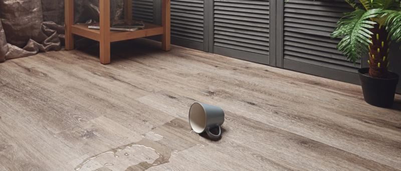 Кварцвиниловая плитка "Aquafloor" AF6041 Glue (1219,2*177,8*2 мм) — купить в Ногинске