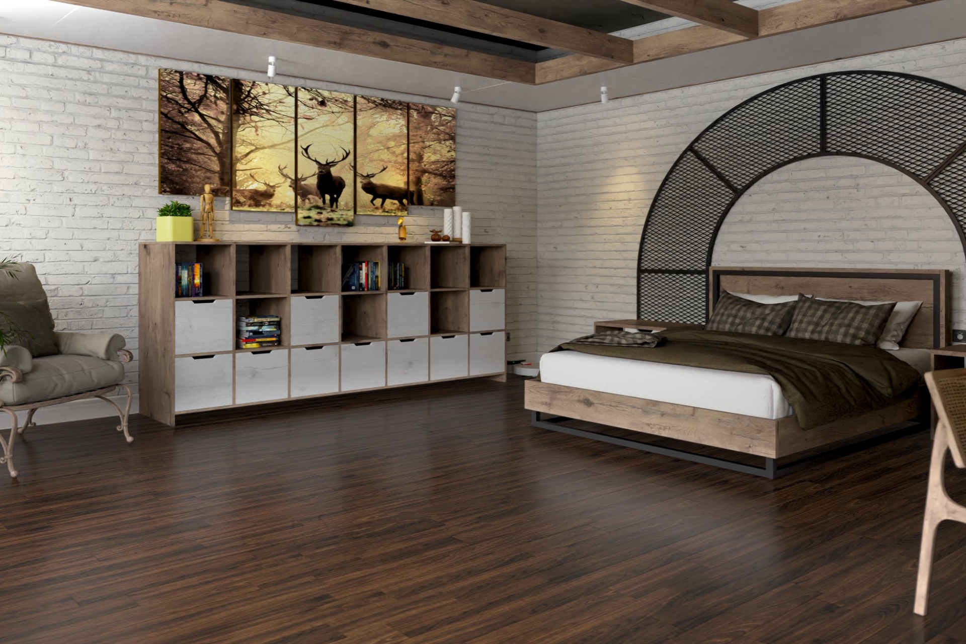 Инженерный паркет «Damy Floor» Каштановый — купить в Ногинске