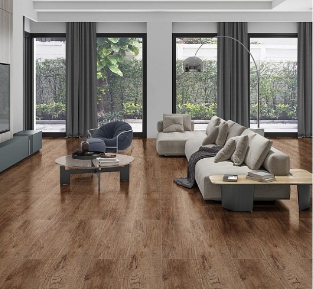 SPC ламинат "CronaFloor" Nano 4V Дуб Античный (1200*180*3,5 мм) — купить в Ногинске