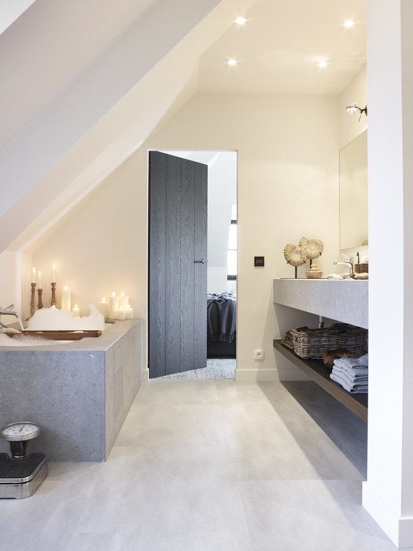 Замковая ПВХ плитка "Berry Alloc" Spirit Pro 55 CEMENT LIGHT GREY (610*914*5,5 мм) — купить в Ногинске