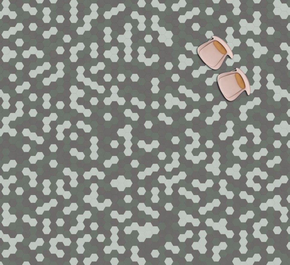 Виниловая плитка "Moduleo" Moods Hexagon 344 (226,32*196*2,5 мм) — купить в Ногинске