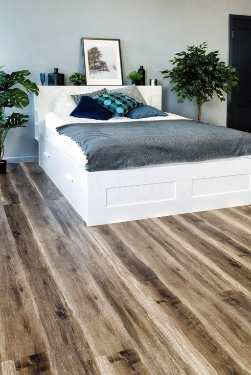 Кварцвиниловая плитка "Alpine Floor" Орех Светлый (1219*184*3мм) — купить в Ногинске