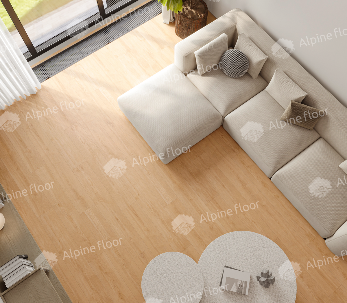 SPC ламинат "Alpine Floor" Oak Poprad (1290*246*4 мм) — купить в Ногинске