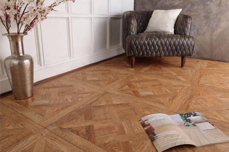 Замковая ПВХ плитка "Aquafloor" AF7004VS (600*600*7 мм) — купить в Ногинске