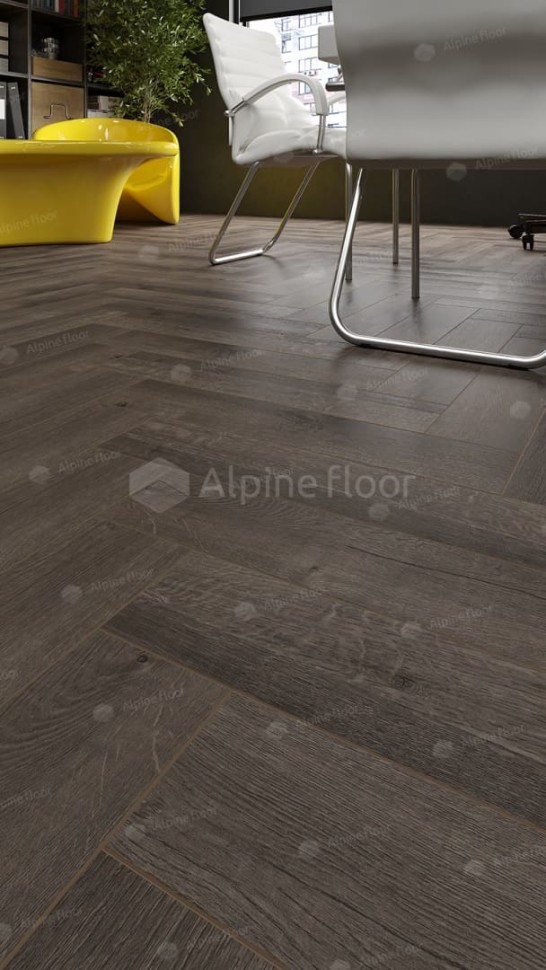 Виниловая плитка "Alpine Floor" Parquet LVT Дуб Антарес (590*118*2,5 мм) — купить в Ногинске
