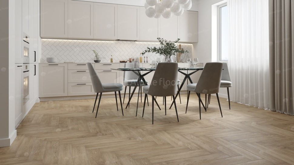 Виниловая плитка "Alpine Floor" Parquet LVT Дуб Ваниль Селект (590*118*2,5 мм) — купить в Ногинске
