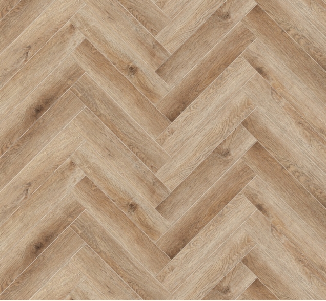 Виниловый ламинат SPC "Cronafloor" Herringbone Дуб Монпелье (640*128*4,5 мм) — купить в Ногинске