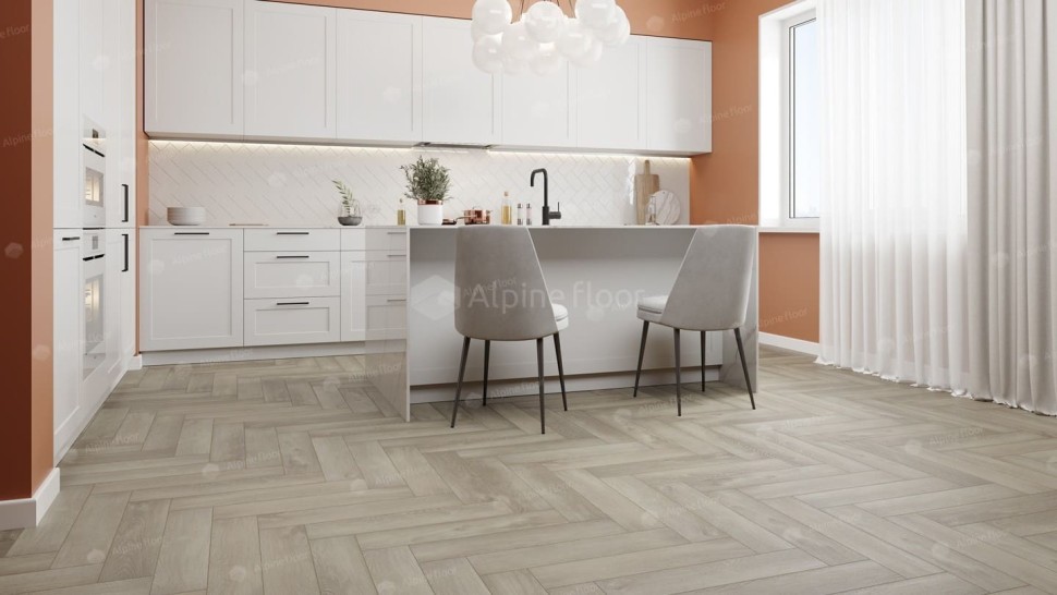 Виниловая плитка "Alpine Floor" Parquet LVT Дуб Фантазия (590*118*2,5 мм) — купить в Ногинске