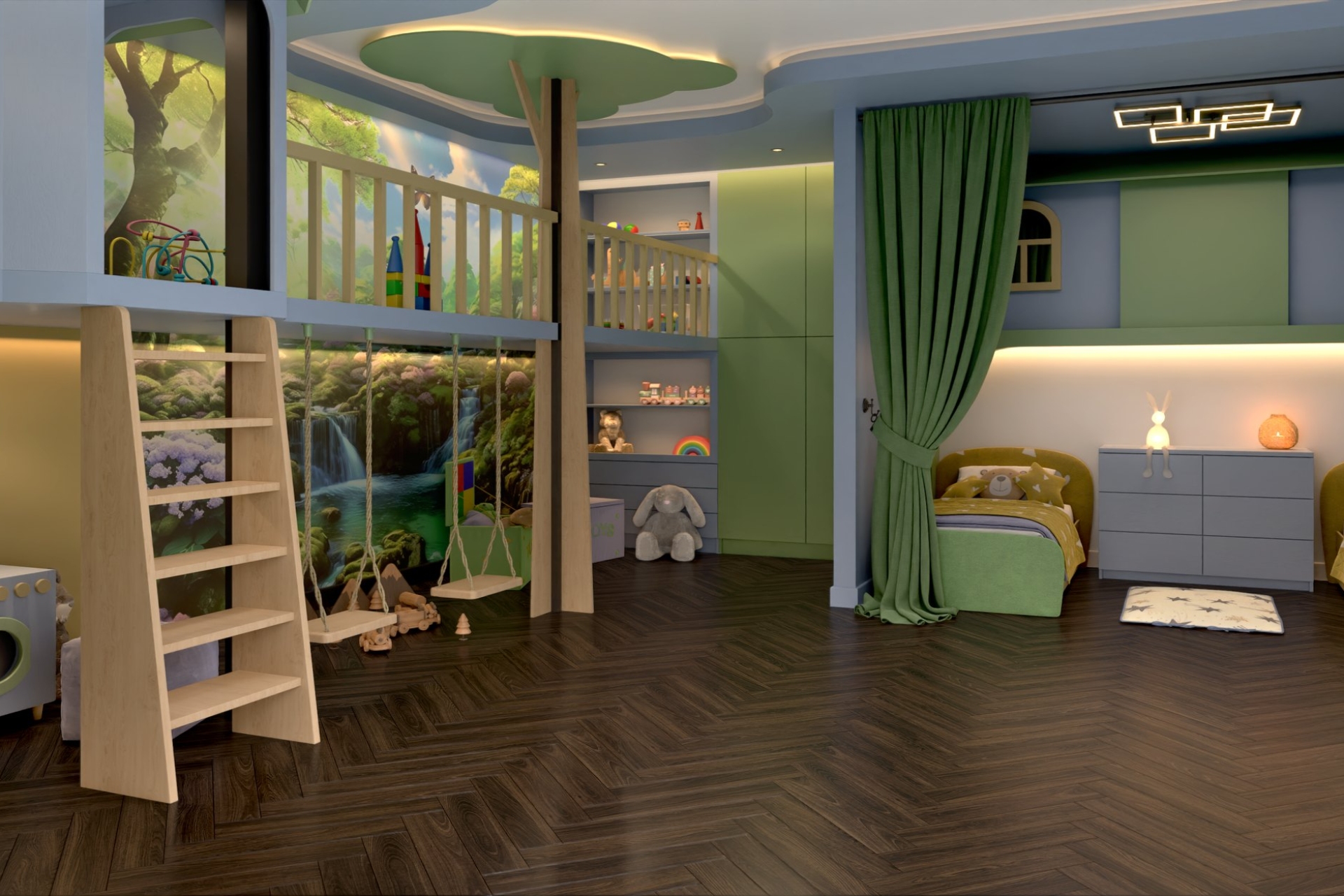 Инженерный паркет «Damy Floor» Каштановый (укладка елочкой) — купить в Ногинске