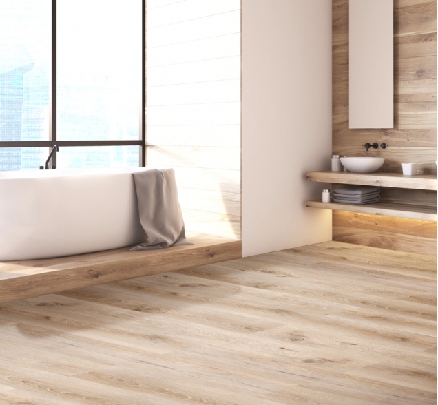 SPC ламинат "CronaFloor" Wood 4V Дуб Фрейзер (1200*180*4 мм) — купить в Ногинске