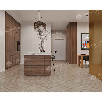 SPC ламинат "Alpine Floor" Гикори (600*127*5 мм) — фото и характеристики