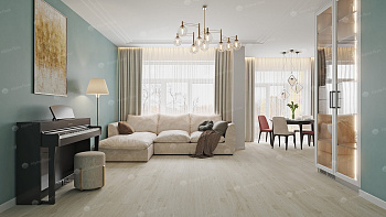 SPC ламинат "Alpine Floor" Модерато (1220*183*3,5 мм) — фото и характеристики